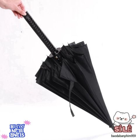 Ô Dù KATANA Kiếm Nhật 16-24 Nan - Chống Mưa, Thiết Kế Độc Đáo, Bền Bỉ và Thời Trang - Phụ Kiện Mỗi Ngày cho Người Yêu Thích Phong Cách Nhật Bản