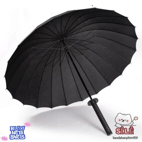 Ô Dù KATANA Kiếm Nhật 16-24 Nan - Chống Mưa, Thiết Kế Độc Đáo, Bền Bỉ và Thời Trang - Phụ Kiện Mỗi Ngày cho Người Yêu Thích Phong Cách Nhật Bản