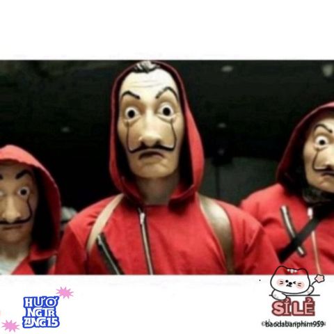 Mặt Nạ Hóa Trang Salvador Dali - Biểu Tượng La Casa De Papel, Phụ Kiện Halloween Độc Đáo Cho Tiệc Hóa Trang