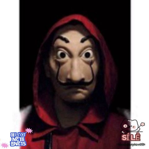 Mặt Nạ Hóa Trang Salvador Dali - Biểu Tượng La Casa De Papel, Phụ Kiện Halloween Độc Đáo Cho Tiệc Hóa Trang