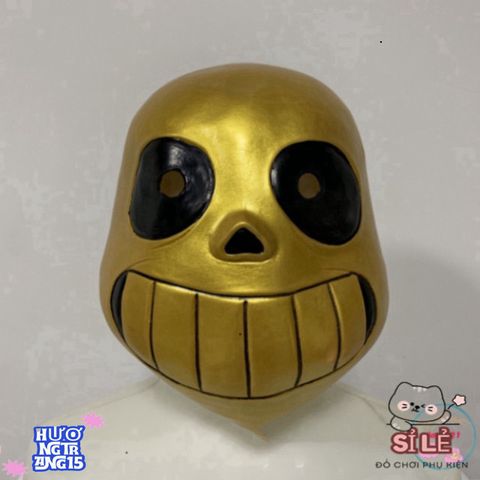 Mặt Nạ Đầu Mắt Xanh Sans - Phụ Kiện Hóa Trang Undertale Độc Đáo Cho Fans Game & Sự Kiện Như Halloween, Cosplay