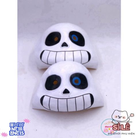 Mặt Nạ Đầu Mắt Xanh Sans - Phụ Kiện Hóa Trang Undertale Độc Đáo Cho Fans Game & Sự Kiện Như Halloween, Cosplay