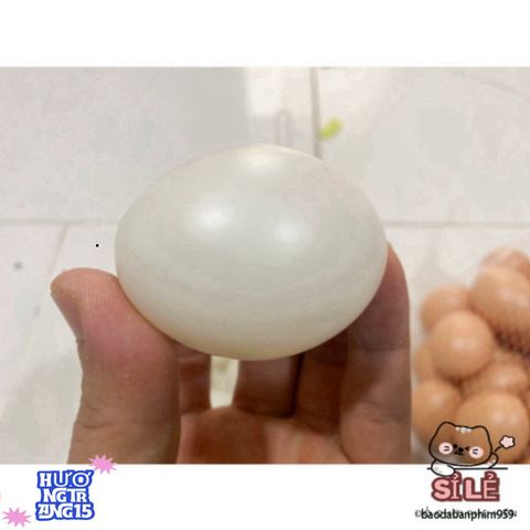 Trứng Gà Nhựa Giả 99% - Đồ Trang Trí Nội Thất Siêu Thực Tế, Thiết Kế Độc Đáo Cho Không Gian Sáng Tạo