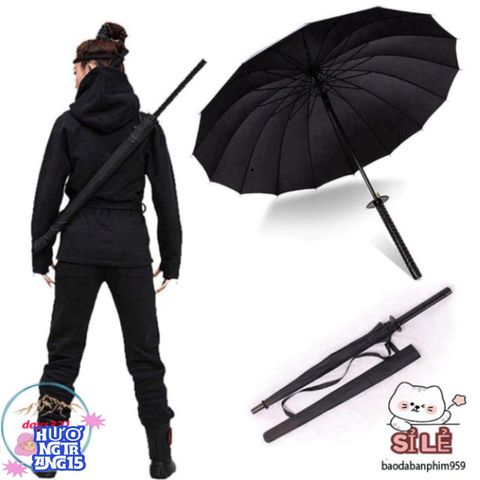 Ô Dù KATANA Cán Kiếm Nhật - Ô Che Mưa Phong Cách Độc Đáo, Chất Liệu Bền Bỉ, Quà Tặng Ý Nghĩa Hot Tại VN