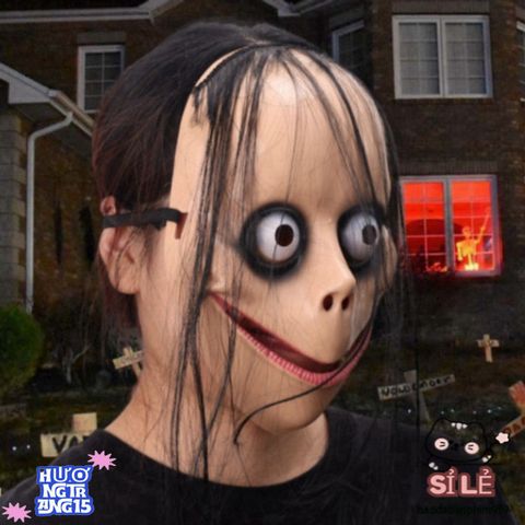 Mặt Nạ Ma Quái Halloween - Phụ Kiện Cosplay Kinh Dị Độc Đáo, Nhẹ, Thích Hợp Cho Tiệc Hóa Trang và Sự Kiện Kỳ Bí