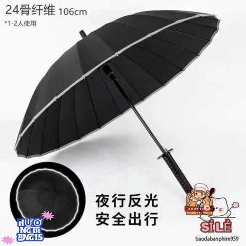 Ô Dù Samurai KATANA - Phụ Kiện Thời Trang Chống Nắng, Che Mưa Chất Lượng Cao, Thiết Kế Độc Đáo Như Thanh Kiếm Nhật Bản