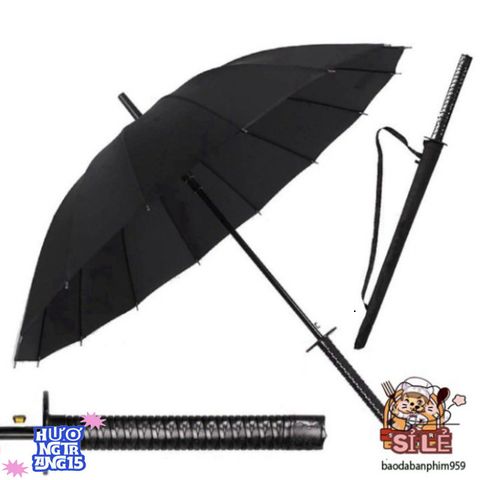 Ô Dù Samurai KATANA - Phụ Kiện Thời Trang Chống Nắng, Che Mưa Chất Lượng Cao, Thiết Kế Độc Đáo Như Thanh Kiếm Nhật Bản