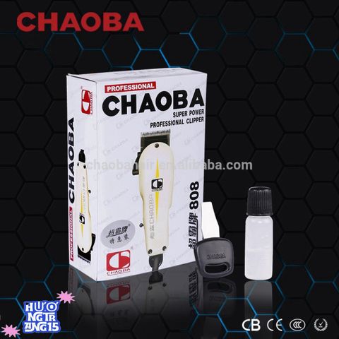 Tông Đơ Cắt Tóc Chaoba 808 Có Dây Chính Hãng - Máy Cắt Tóc Chuyên Nghiệp, Thiết Kế Êm Ái, Thích Hợp Cho Hair Stylist