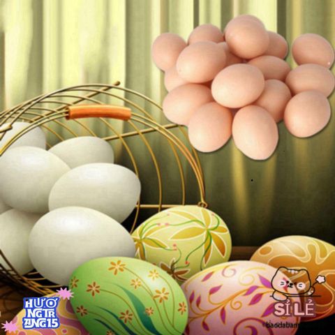 Bộ 10 Trứng Giả Hatching Màu Sắc Sặc Sỡ - Đồ Chơi Tích Cực Phát Triển Tư Duy và Sáng Tạo cho Trẻ Em, Đồ Trang Trí Lễ Phục Sinh