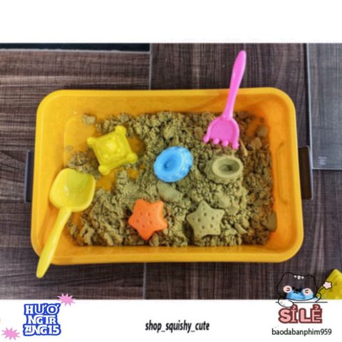 Đồ Chơi Vali Cát Động Lực An Toàn Cho Bé - 1kg Cát Không Dính Tay, Ô Tô, Khuôn Hình - Khám Phá Sáng Tạo Cho Trẻ 3 Tuổi Trở Lên