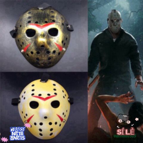 Mặt Nạ Jason Voorhees Halloween - Phụ Kiện Cosplay Kinh Dị Cho Tiệc Hóa Trang, Độc Đáo và Ma Mị