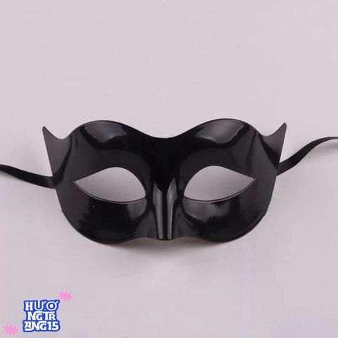 Mặt Nạ Nửa Mặt Tròn Halloween - Khẩu Trang Duy Trì Sự Mịn Màng Cho Tiệc Hóa Trang, Chất Liệu Nhựa Dẻo