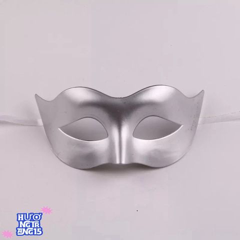 Mặt Nạ Nửa Mặt Tròn Halloween - Khẩu Trang Duy Trì Sự Mịn Màng Cho Tiệc Hóa Trang, Chất Liệu Nhựa Dẻo