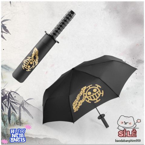 Ô Dù Katana Nhật Bản - Bền Bỉ 8 Nan, Chống Nắng Mưa, Phụ Kiện Thời Trang Độc Đáo, Quà Tặng Ý Nghĩa Cho Dịp Lễ