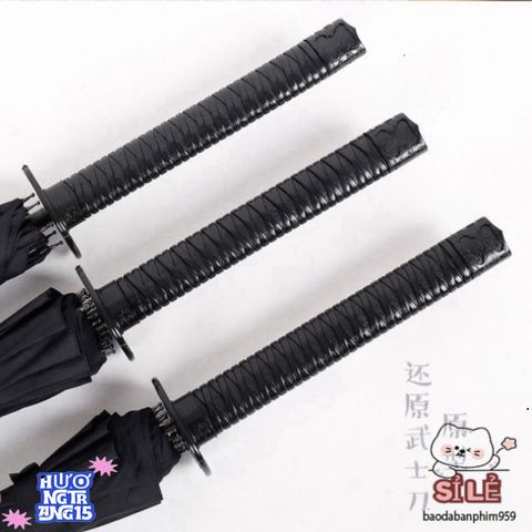 Ô Dù Katana Nhật Bản - Bền Bỉ 8 Nan, Chống Nắng Mưa, Phụ Kiện Thời Trang Độc Đáo, Quà Tặng Ý Nghĩa Cho Dịp Lễ