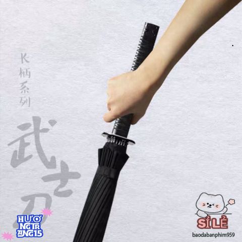 Ô Dù Katana Nhật Bản - Bền Bỉ 8 Nan, Chống Nắng Mưa, Phụ Kiện Thời Trang Độc Đáo, Quà Tặng Ý Nghĩa Cho Dịp Lễ