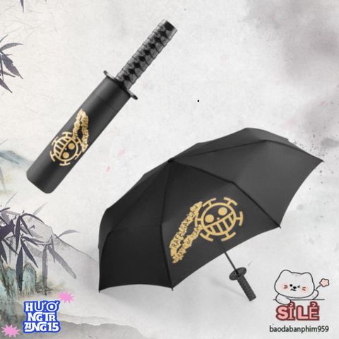 Ô Dù Katana Nhật Bản - Bền Bỉ 8 Nan, Chống Nắng Mưa, Phụ Kiện Thời Trang Độc Đáo, Quà Tặng Ý Nghĩa Cho Dịp Lễ