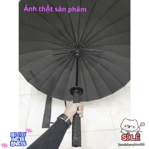 Ô Dù Che Mưa Kiếm Nhật Katana - Thiết Kế Độc Đáo, Phong Cách Trẻ Trung, Bền Bỉ, Tiện Ích Ngoài Trời