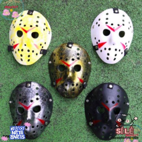 Mặt Nạ Hóa Trang Jason Voorhees - Phụ Kiện Halloween Độc Đáo Cho Fan Kinh Dị - Mặt Nạ Cosplay Chất Liệu Nhựa Cao Cấp