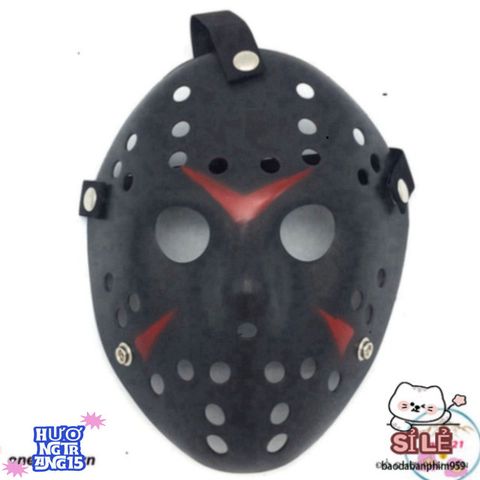 Mặt Nạ Hóa Trang Jason Voorhees - Phụ Kiện Halloween Độc Đáo Cho Fan Kinh Dị - Mặt Nạ Cosplay Chất Liệu Nhựa Cao Cấp