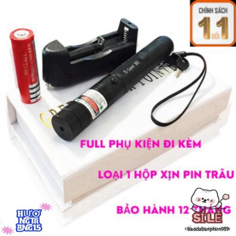 Đèn Pin Laser Laze MV – 303 Tia Xanh 5W Siêu Sáng, Độ Chiếu Xa 2km - Thiết Bị Chiếu Sáng Đa Năng Cho Mọi Dịp