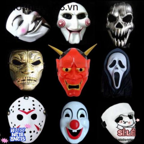 Mặt Nạ Halloween Vendetta - Phù Thủy, Chú Hề Đầu Lâu, Độc Đáo Cho Tiệc Hóa Trang, Phong Cách Bí Ẩn, Thời Trang Cá Tính