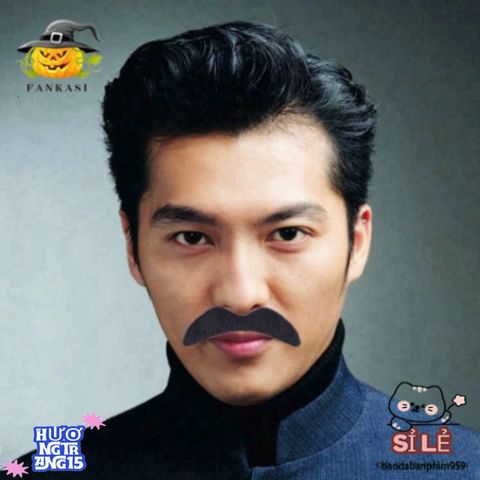 Bộ 12 Râu Cướp Biển Ả Rập - Phụ Kiện Hóa Trang Vui Nhộn Cho Tiệc Halloween, Lễ Hội, Biểu Diễn Nghệ Thuật
