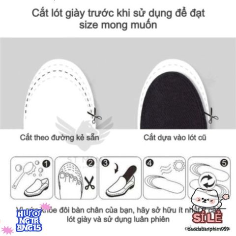Lót Giày Tăng Chiều Cao Cao Cấp Đệm Khí Thoáng Mát - Phù Hợp Với Mọi Kích Cỡ Giày Nam Nữ, Đen Sang Trọng