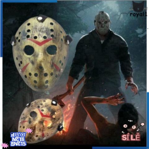Mặt Nạ Jason Voorhees Halloween - Phụ Kiện Cosplay Độc Đáo Cho Trang Phục Khúc Côn Cầu, Đám Cưới Hay Tiệc Tùng
