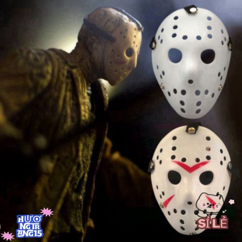 Mặt Nạ Jason Voorhees Halloween - Phụ Kiện Cosplay Độc Đáo Cho Trang Phục Khúc Côn Cầu, Đám Cưới Hay Tiệc Tùng