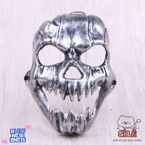 Mặt Nạ Đầu Lâu Kinh Dị Halloween - Phụ Kiện Hóa Trang Đáng Sợ Cho Nam - Sự Lựa Chọn Hoàn Hảo Cho Tiệc Ma Quái