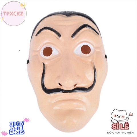 Mặt Nạ V for Vendetta - Phụ Kiện Halloween Cosplay Độc Đáo, Trang Trí Tiệc Hóa Trang Cho Người Lớn
