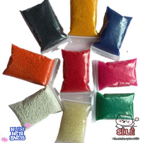 Combo 75000 Hạt Nở Đầy Màu Sắc - Chai 100gr/200gr/500gr, Thạch Nở Giải Trí, Vật Liệu Sinh Thái, Thích Hợp Cho Trẻ Em