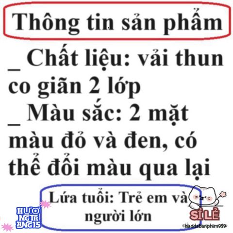 Áo Choàng Halloween Hai Màu Đen Đỏ - Trang Phục Phù Thủy Độc Đáo Cho Người Lớn & Trẻ Nhỏ, Tham Dự Tiệc Cosplay