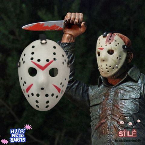 Mặt Nạ Jason Voorhees Halloween – Phụ Kiện Hóa Trang Cực Chất Cho Mọi Lứa Tuổi, Thích Hợp Quà Tặng Dịp Lễ Hội Ma Quái