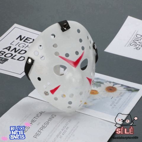 Mặt Nạ Jason Voorhees Halloween – Phụ Kiện Hóa Trang Cực Chất Cho Mọi Lứa Tuổi, Thích Hợp Quà Tặng Dịp Lễ Hội Ma Quái