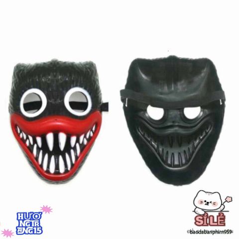 Mặt Nạ Hóa Trang Huggy Wuggy Poppy Playtime - Phụ Kiện Halloween Độc Đáo Cho Trẻ Em và Người Lớn - Khám Phá Thế Giới Kinh Dị