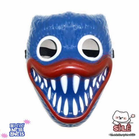 Mặt Nạ Hóa Trang Huggy Wuggy Poppy Playtime - Phụ Kiện Halloween Độc Đáo Cho Trẻ Em và Người Lớn - Khám Phá Thế Giới Kinh Dị