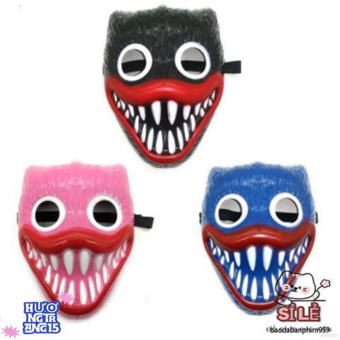 Mặt Nạ Hóa Trang Huggy Wuggy Poppy Playtime - Phụ Kiện Halloween Độc Đáo Cho Trẻ Em và Người Lớn - Khám Phá Thế Giới Kinh Dị