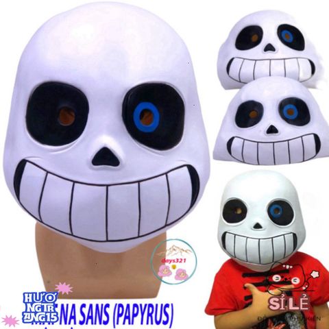 Mặt Nạ Cosplay Papyrus - Phụ Kiện Hóa Trang Legend Of The Sans Độc Đáo Cho Halloween và Sự Kiện Cosplay