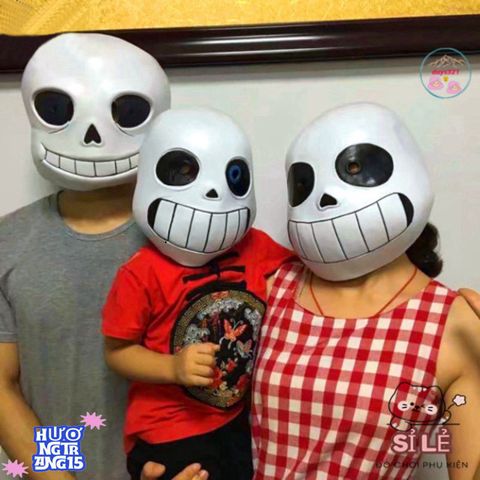 Mặt Nạ Cosplay Papyrus - Phụ Kiện Hóa Trang Legend Of The Sans Độc Đáo Cho Halloween và Sự Kiện Cosplay