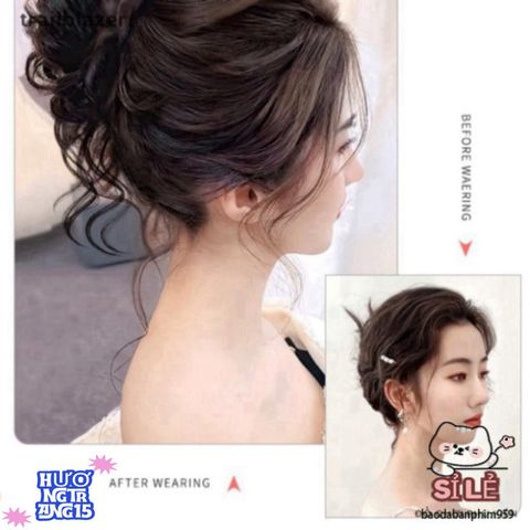 Kẹp Tóc Chignon Xoăn Trailblazer - Phụ Kiện Tóc Giãn Co Đàn Chịu Nhiệt Cao Cho Nữ, Thiết Kế Thời Trang Đẳng Cấp