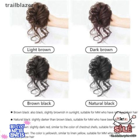 Kẹp Tóc Chignon Xoăn Trailblazer - Phụ Kiện Tóc Giãn Co Đàn Chịu Nhiệt Cao Cho Nữ, Thiết Kế Thời Trang Đẳng Cấp