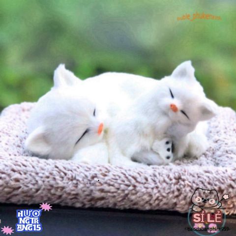 Gấu Bông Chó Poodle Nâu Khử Mùi - Thú Bông Lõi Than Hoạt Tính 28x20cm - Trang Trí Xe Hơi Và Nhà Cực Dễ Thương