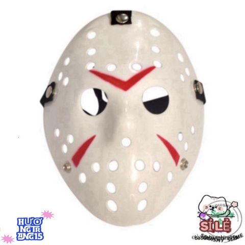Mặt Nạ Hóa Trang Jason Voorhees Halloween - Phụ Kiện Kinh Dị Dành Cho Nam Nữ, Tiệc Hóa Trang, Lễ Hội Ma Quái