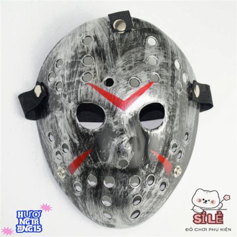 Mặt Nạ Halloween Jason Huyền Bí - Đạo Cụ Trang Điểm Cá Tính cho Bữa Tiệc và Dịp Lễ, Chất Liệu An Toàn, Màu Sắc Đa Dạng