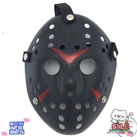Mặt Nạ Cosplay Jason Voorhees Bằng Nhựa - Phụ Kiện Hóa Trang Độc Đáo Cho Halloween và Tiệc Hóa Trang