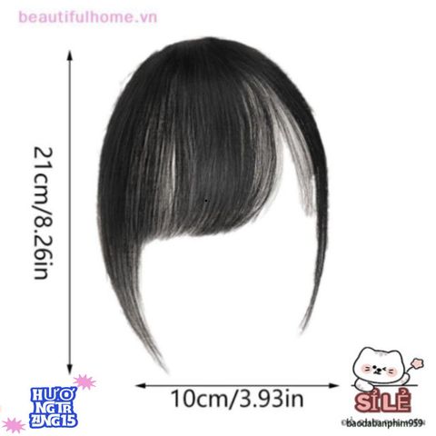 Tóc Giả Tóc Mái Phong Cách Đổi Mới - Phụ Kiện Thời Trang An Toàn Cho Bé Gái, Chất Liệu Cao Cấp, Dễ Dàng Chăm Sóc