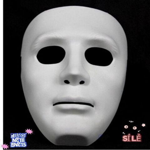 Mặt Nạ Hóa Trang Trắng Jabbawockeez Phong Cách Hip Hop - Phụ Kiện Độc Đáo Cho Dạ Hội, Halloween, Tiệc Tùng