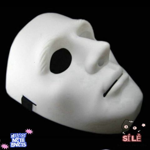 Mặt Nạ Hóa Trang Trắng Jabbawockeez Phong Cách Hip Hop - Phụ Kiện Độc Đáo Cho Dạ Hội, Halloween, Tiệc Tùng